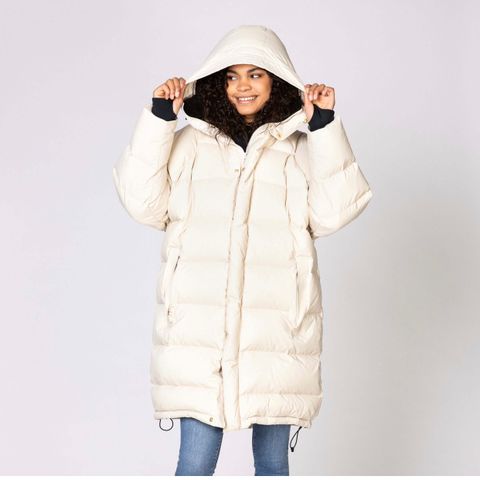 Fleischer Couture Canis Down Coat str 38 selges, som ny!