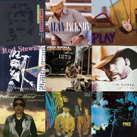 Utenlandske Artister på CD - B82 - Rock Blues Country Folk Tim McGraw