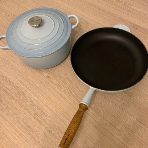 Le Creuset støpejernspanne