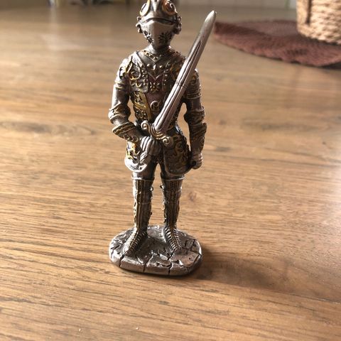 Medieval soldat bly figur