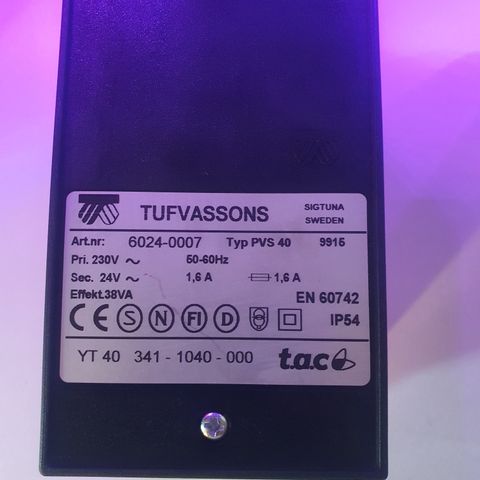 TUFVASSONS PVS40