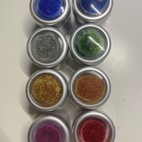 Magnetic glitter akryl dekor kit negleutstyr