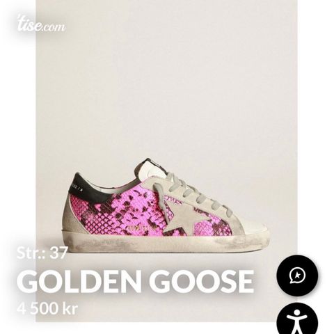 Golden Goose superstar str.37 (nypris: 600$)