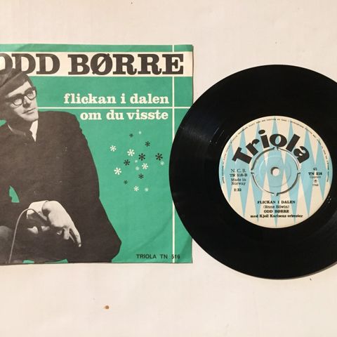 ODD BØRRE / FLICKAN I DALEN - 7" VINYL SINGLE