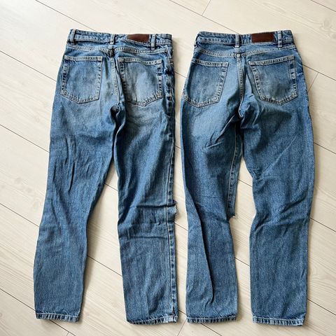 Jeans fra Bik Bok. Str.: 24