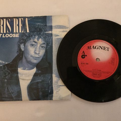 CHRIS REA / LET IT LOOSE - 7" VINYL SINGLE