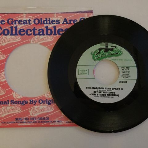 RAY BRYANT COMBO - BIG MAYBELLE / THE MADISON TIME (PART 1) - 7" VINYL SINGLE