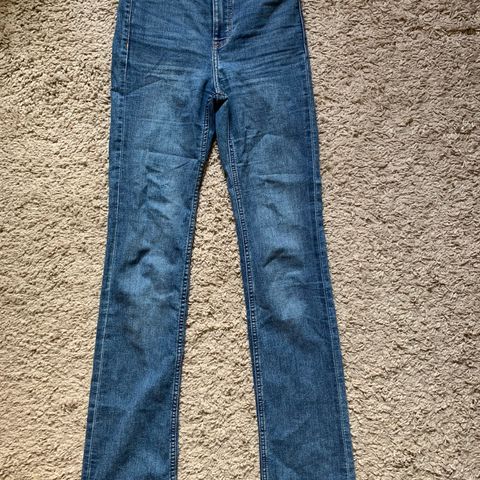 Ny jeans HM High Waist str. 30-32, XS, 160/60A  til salg