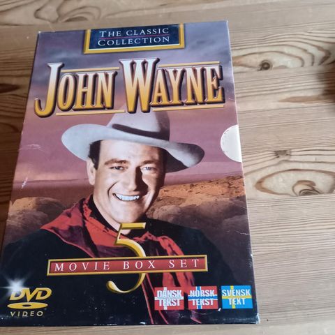 John Wayne- The Classic Collection- Filmene som nye!