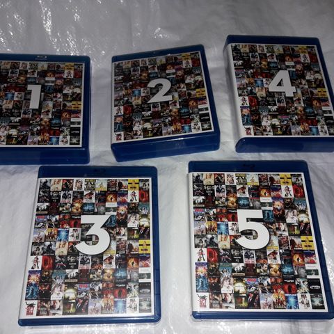 50 Movies CD Blu-ray / film