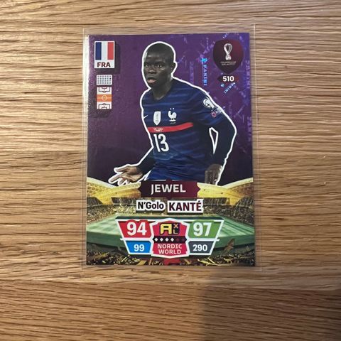 Kante Jewel World Cup Qatar fotballkort