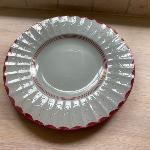 Retro keramikkfat fra Graveren - 635 - 31,5 cm