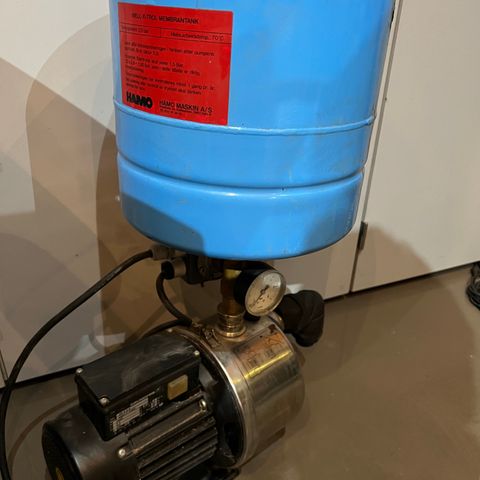 Grundfos vannforsyningspumpe JP5