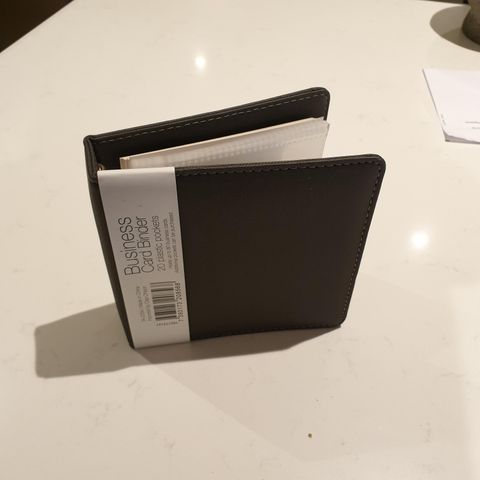 Business card binder