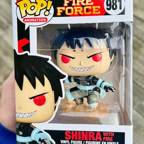 Funko Pop! Shinra with Fire | Fire Force (981)