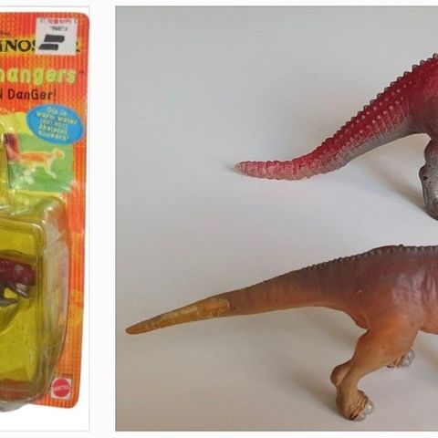 Disney Dinosaur Skele-Changers "Neera In Danger" Mattel Figure Set fra 2000