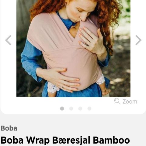 Boba wrap Bæresjal