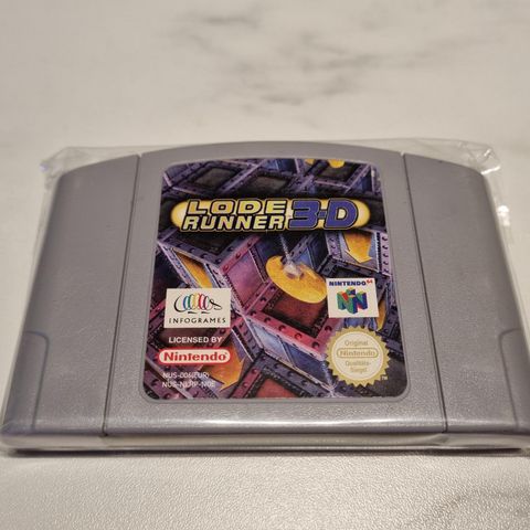 Lode Runner 3-D - til Nintendo 64 (N64)