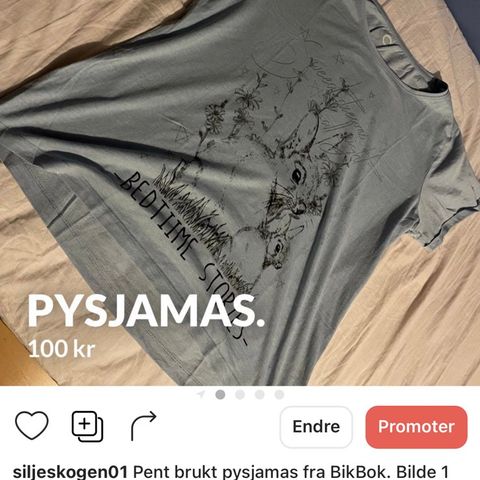 Pysjamas.