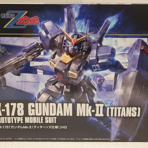 GUNDAM/GUNPLA HG.  RX-178 GUNDAM Mk-ll (Titans)