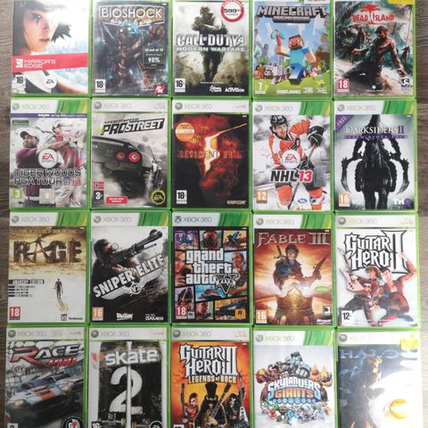 Xbox 360 spill. Mange nye spill nå!