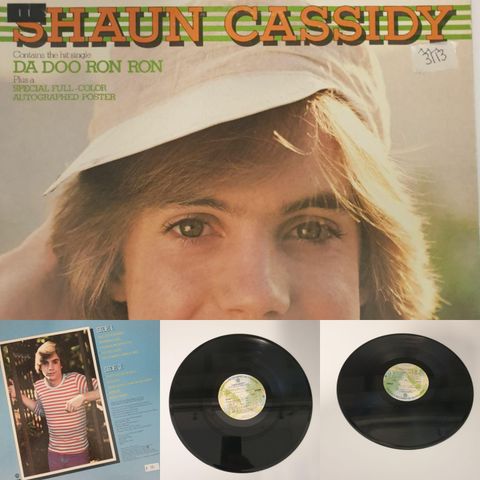 VINTAGE/RETRO LP-VINYL "SHAUN CASSIDY/DA DOO RON RON 1977"