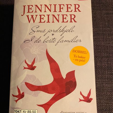 Ulest - Små jordskjelv * I de beste familier * Jennifer Weiner