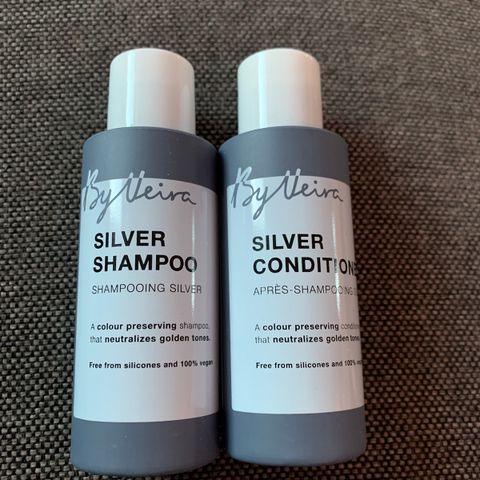 Sølv shampoo og balsam