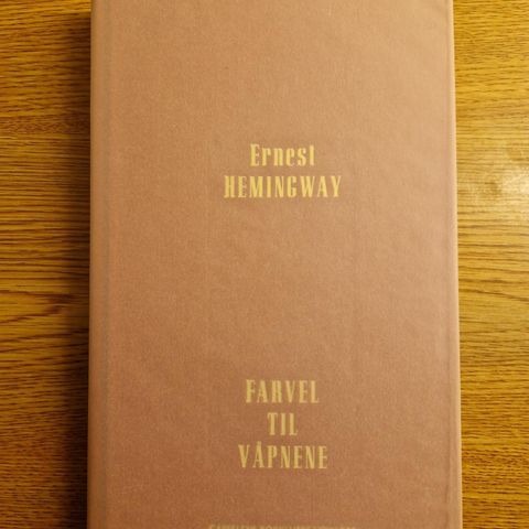 Farvel til våpnene - Ernest Hemingway