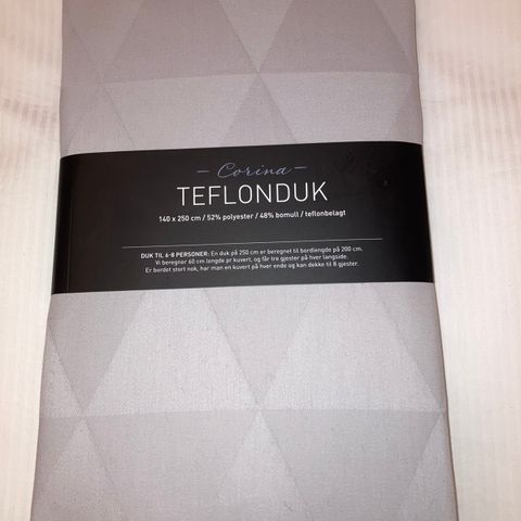 Teflonduk Corina, 140*250 cm