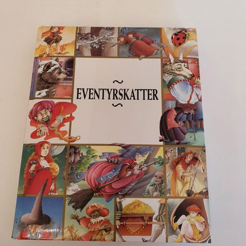 Eventyrskatter bok til barn/ Barnebok/Eventyrbok