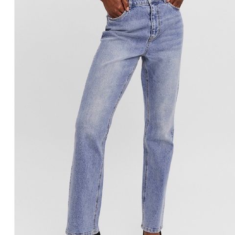 Straight leg jeans