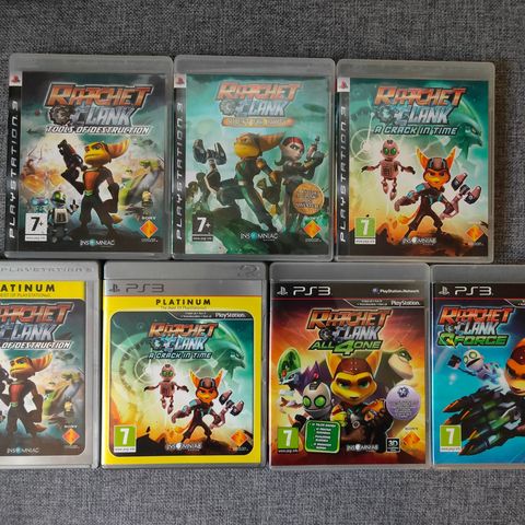 Ratchet & Clank spill til Playstation 3