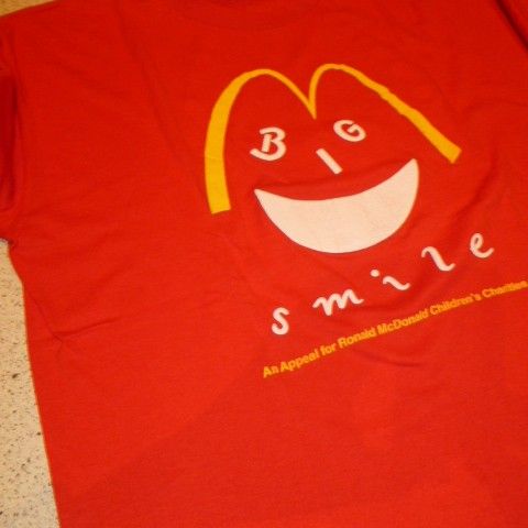 🔴 T-SHIRT, McDONALD