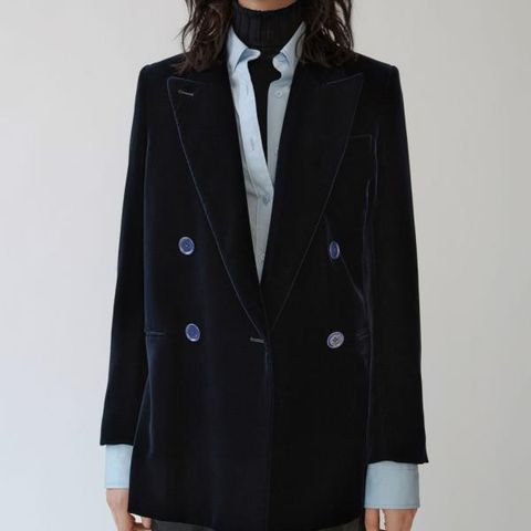 Acne Studios velvet blazer