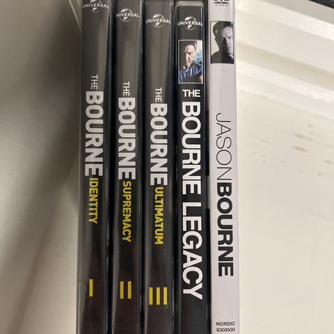 Bourne 1-5 (DVD)