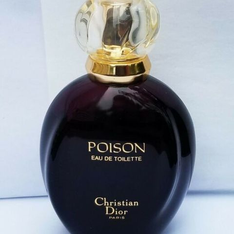 Parfymeprøver/dekanter av vintage Christian Dior "Poison"