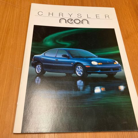 BILBROSJYRE - CHRYSLER NEON - 1996