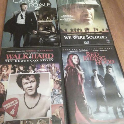 Red Riding Hood - Walk Hard - We Were Soldiers - Casinoe Royal