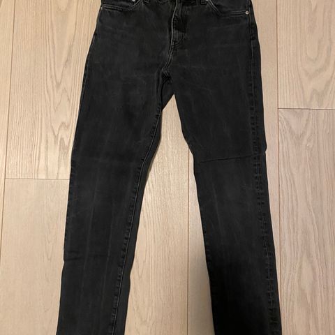 Weekday Sharp Black Fever W30 L32 jeans