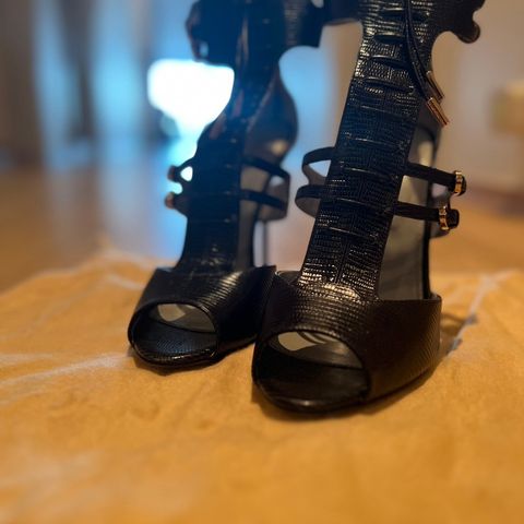 Sergio Rossi sandals black str 40