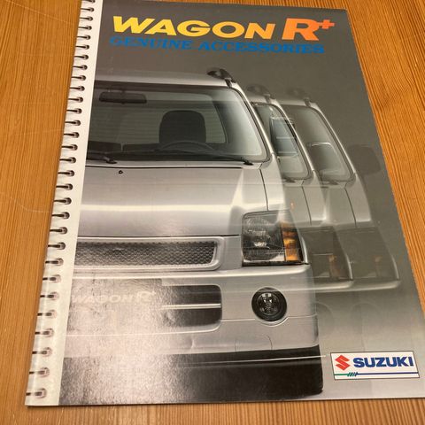 BILBROSJYRE - SUZUKI WAGON R+ - GENUINE ACCESSORIES - 1998