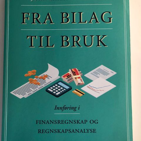 Finansregnskap og regnskapsanalyse