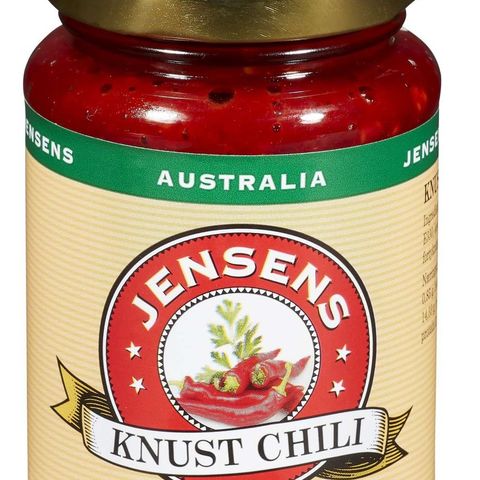 Ønsker å kjøpe Jensens Knust Chili!