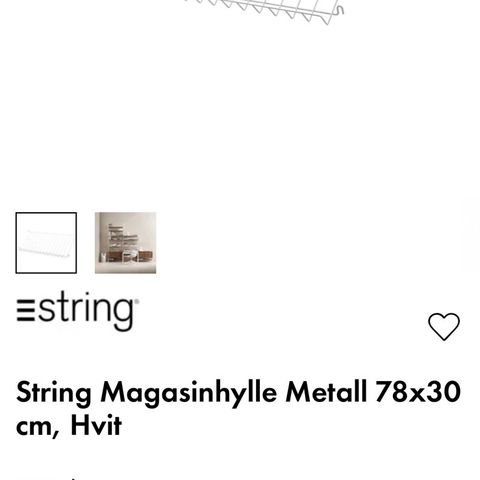 String magasinhylle