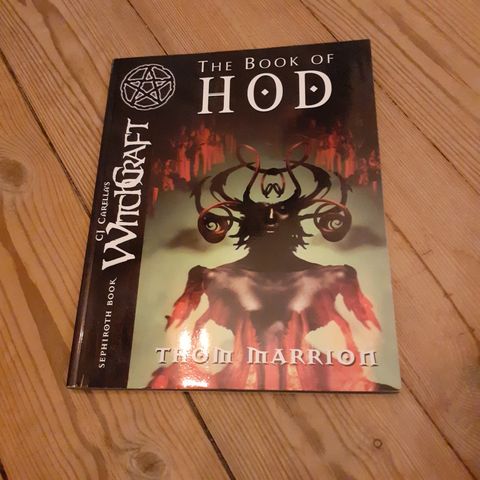 THE BOOK OF HOD. WITCHCRAFT/ ARMAGEDDON RPG SUPPLEMENT.
