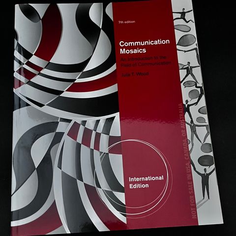 SOM NY-Communication Mosaics; an introduction to The field of communication