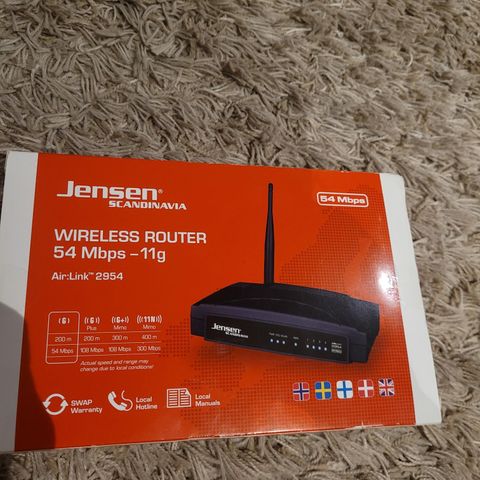 Jensen wireless router