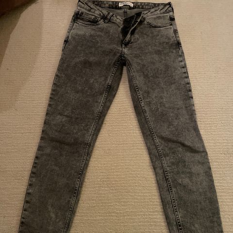 Jeans svart/grå Lindex