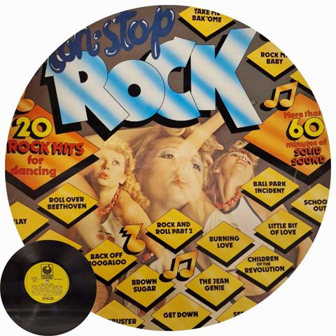 VINTAGE/RETRO LP-VINYL "NON STOP ROCK 1973"